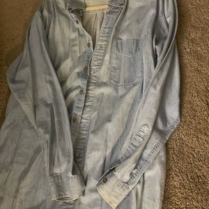 Nautica jean button shirt for men.